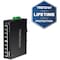 Trendnet 8-Port Industrial Fast Ethernet Din-Rail Switch 1.6Gbps Switching TI-E80 - alternate 1